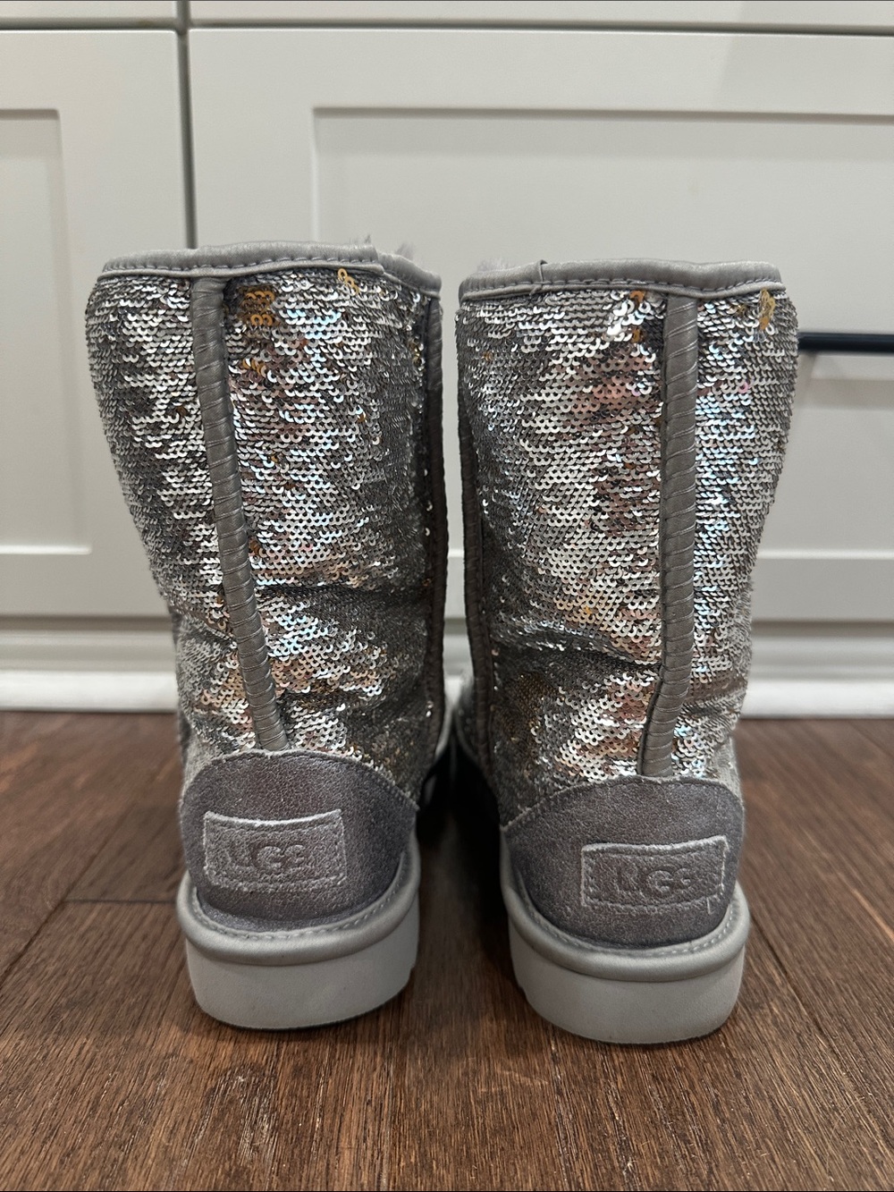 Gold/Silver Ugg Boots